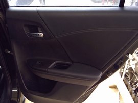 2013 HONDA ACCORD, BLACK, EX-L, 3.5L,  AT,  A25101